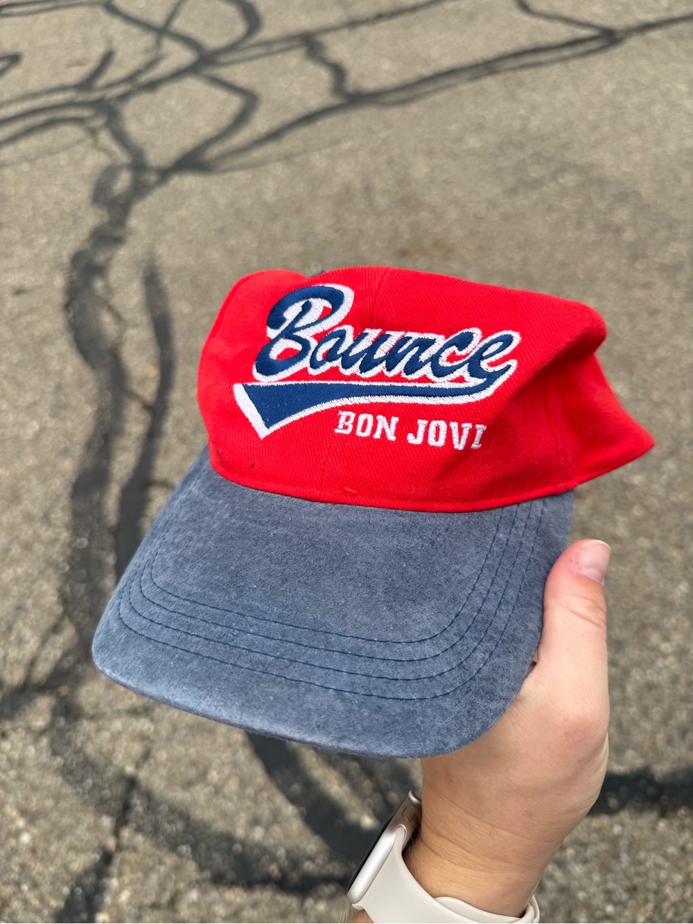 2002 Bounce Bon Jovi Tour Merch Hat